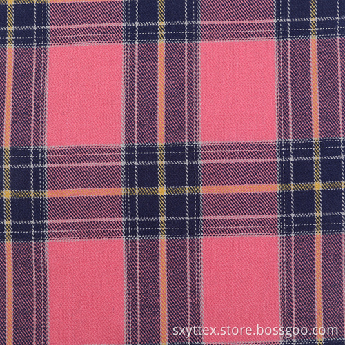Colorful Yarn Dyed Cotton Fabric For Children Dress